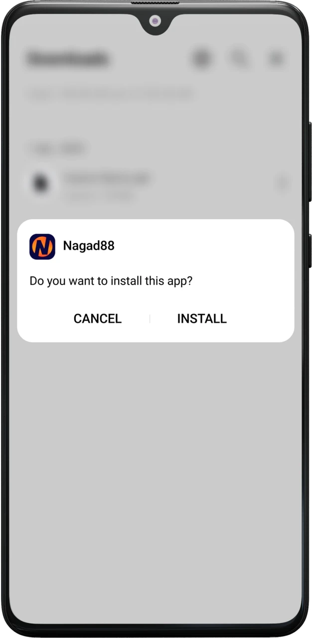Save the MCW Promotions App APK file to your Android phone downloads folder.