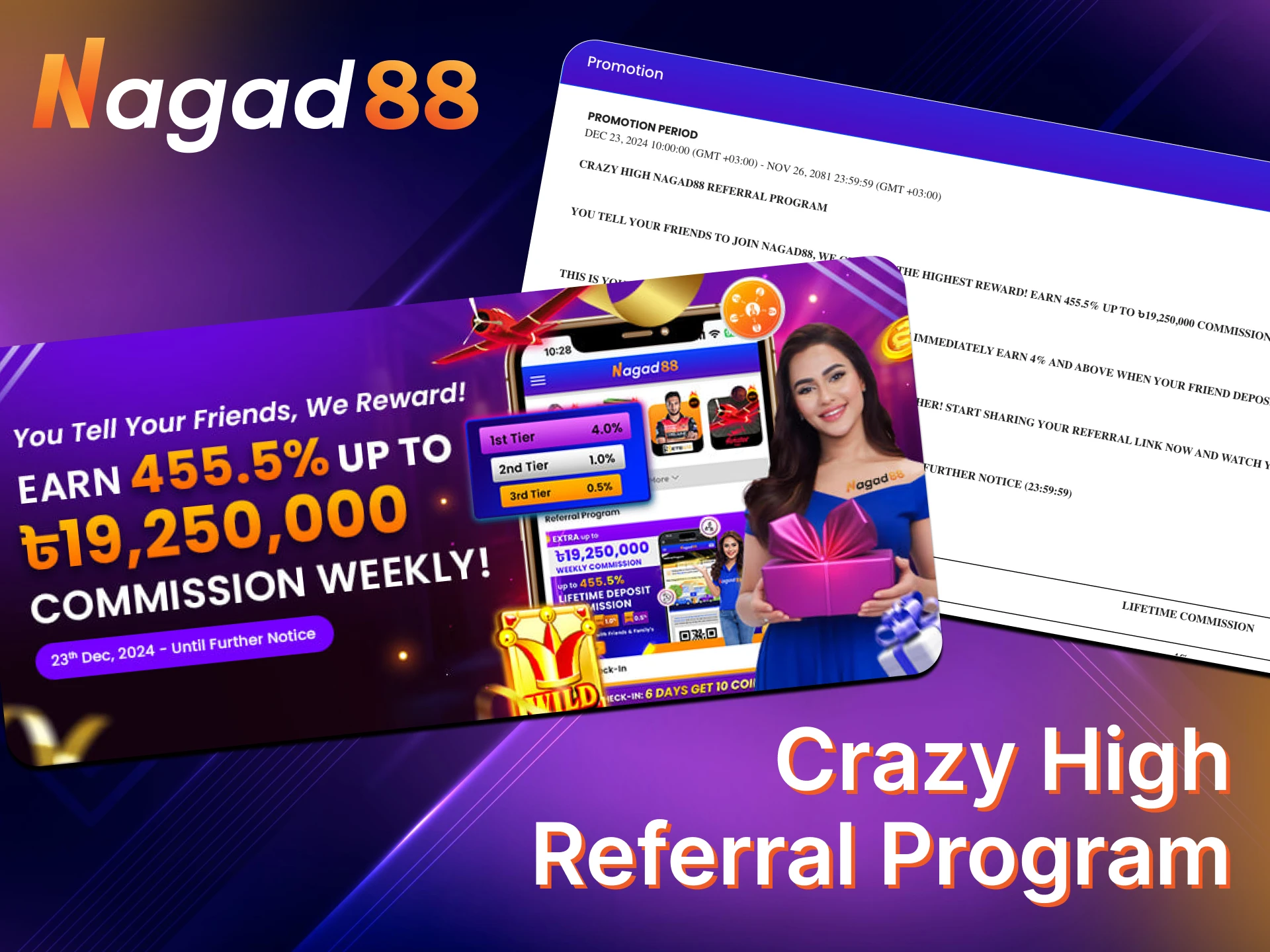 Referral program brings massive opportunities at MCW Promotions.