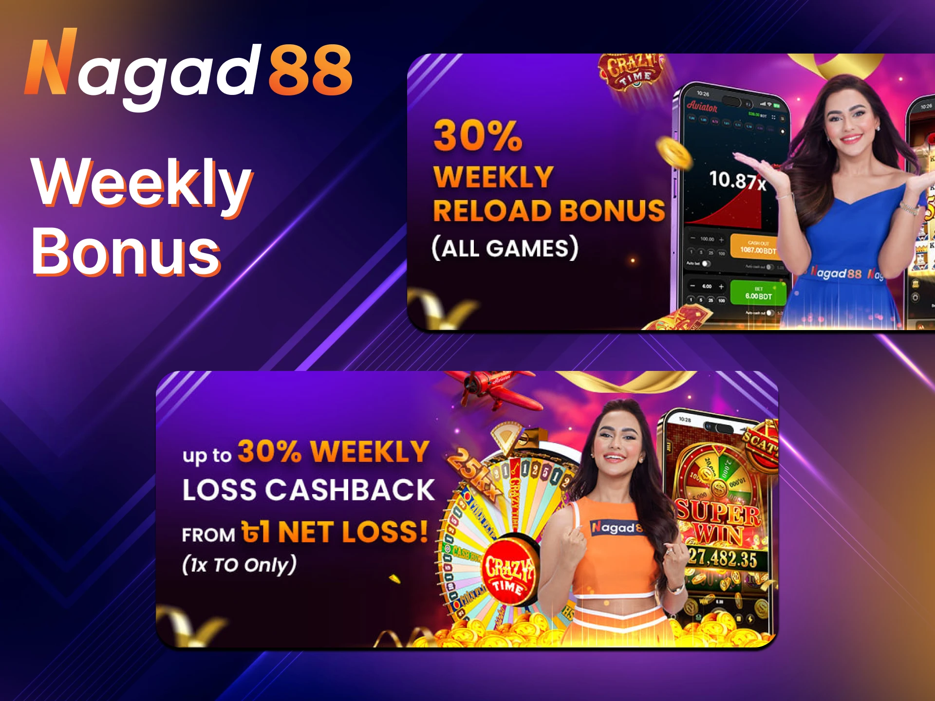 Claim fresh weekly rewards every time with MCW Promotions.