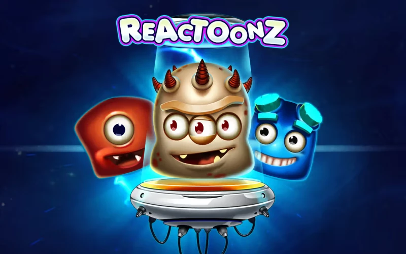 Enjoy the Reactoonz casino game features through the MCW Promotions app.