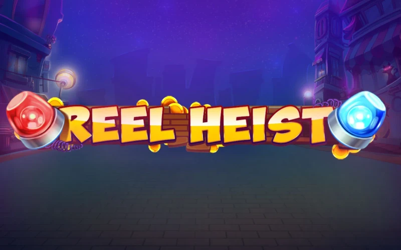 Start the Reel Heist casino game session in the MCW Promotions app.
