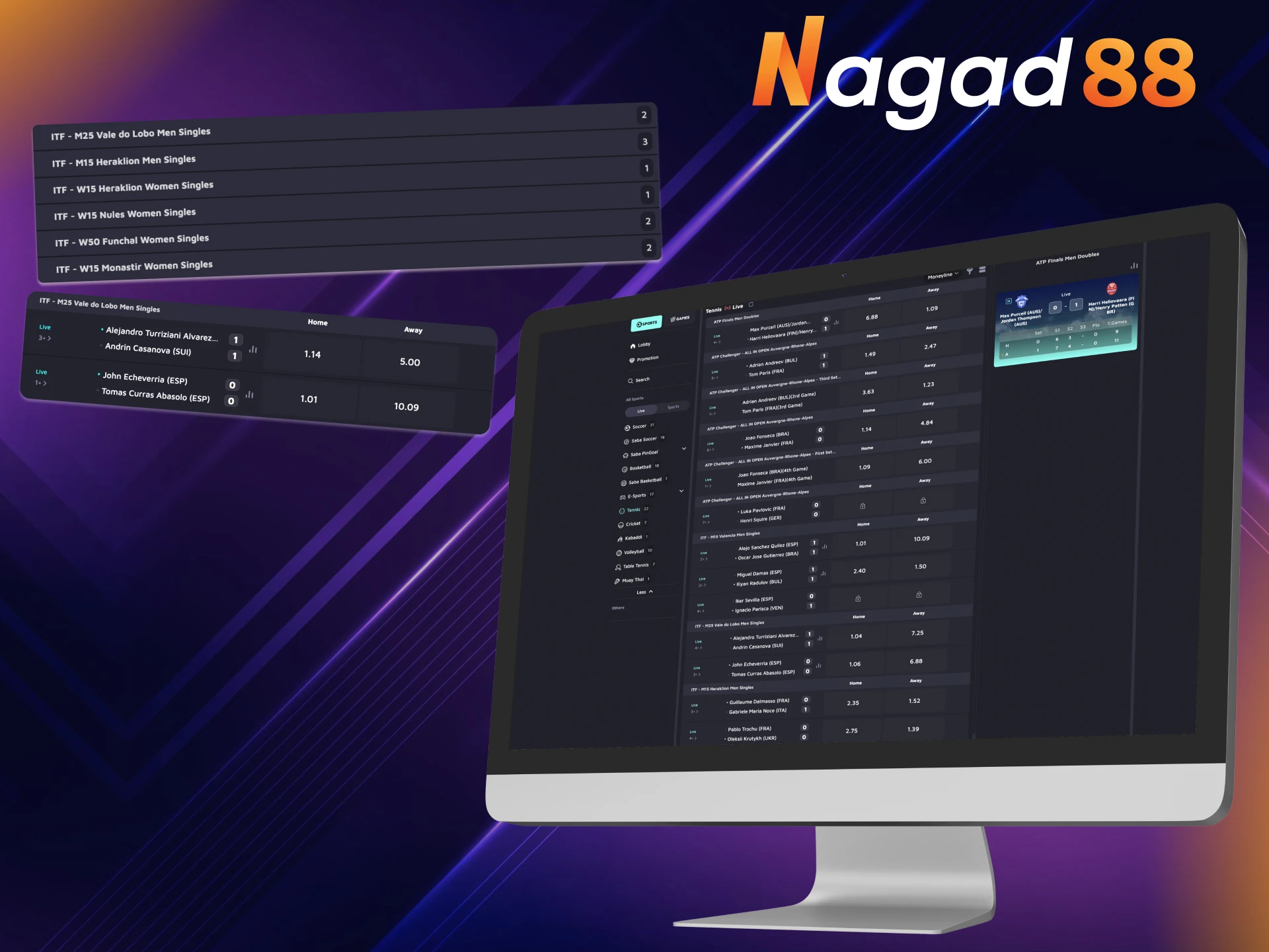 Register at MCW Promotions and get a wide range of prestigious tennis competitions in the best tennis leagues.