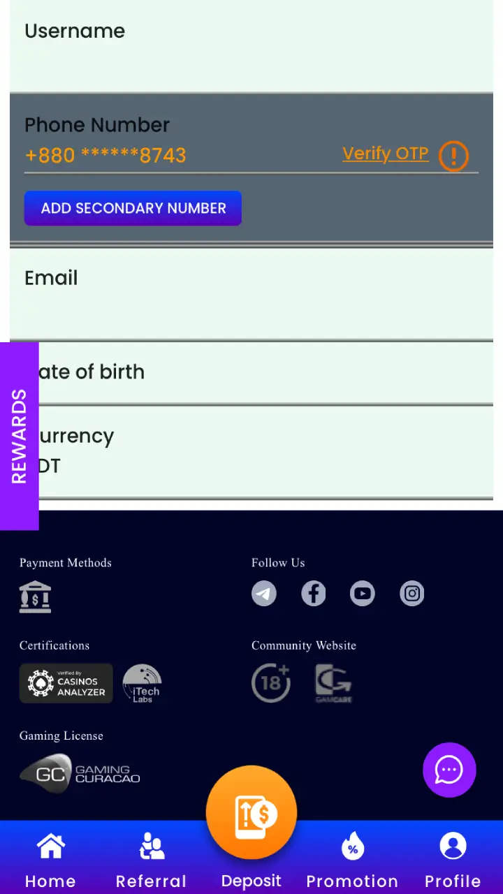 Passing verification on MCW Promotions.